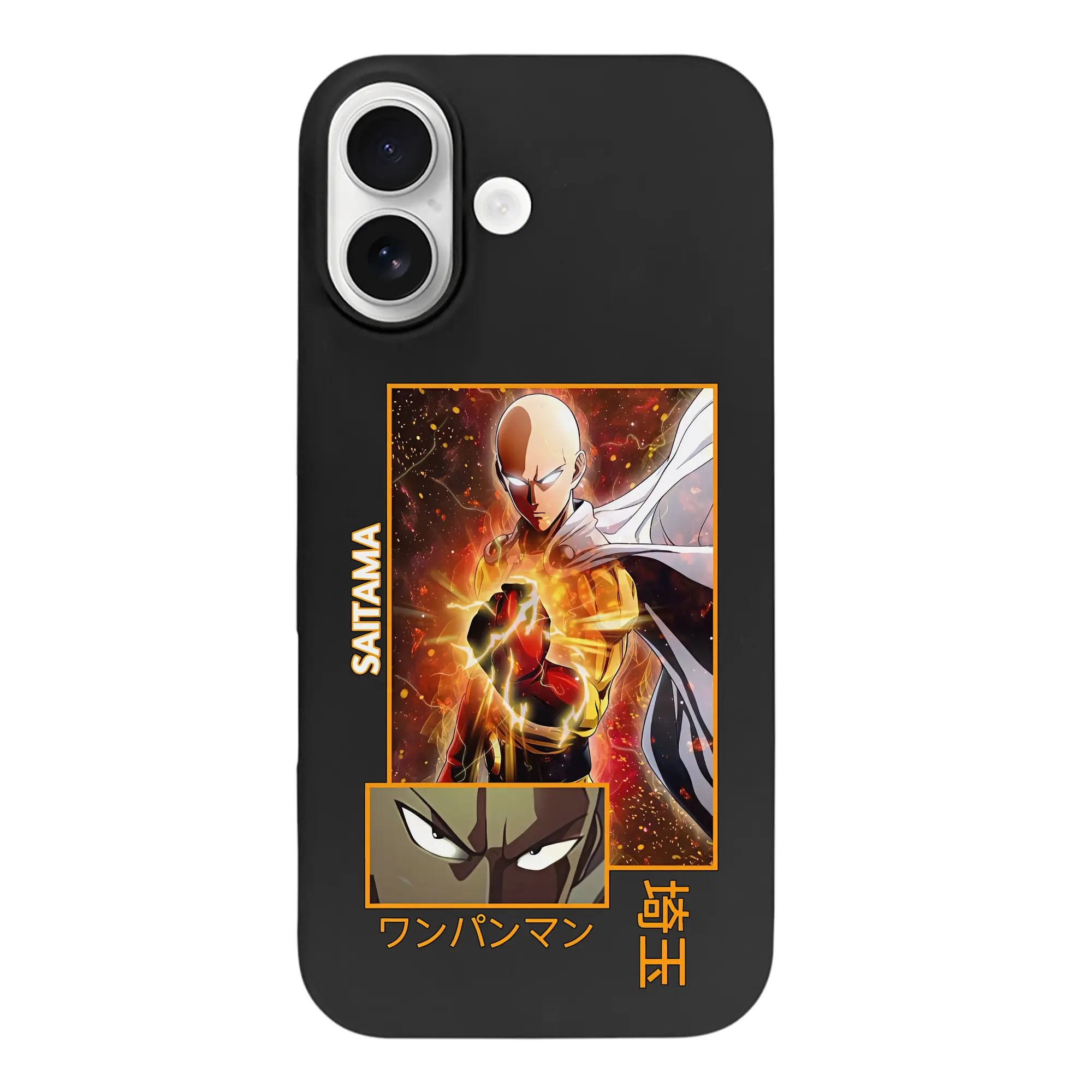 ワンパンマン グッズ サイタマ - iPhone 17 シリーズ シリコンケース 薄型 耐衝撃 指紋防止 ソフトタッチカバー 精密フィット 傷防止 保護ケース iPhone 17/17 Air/17 Pro/17 Pro Max 対応